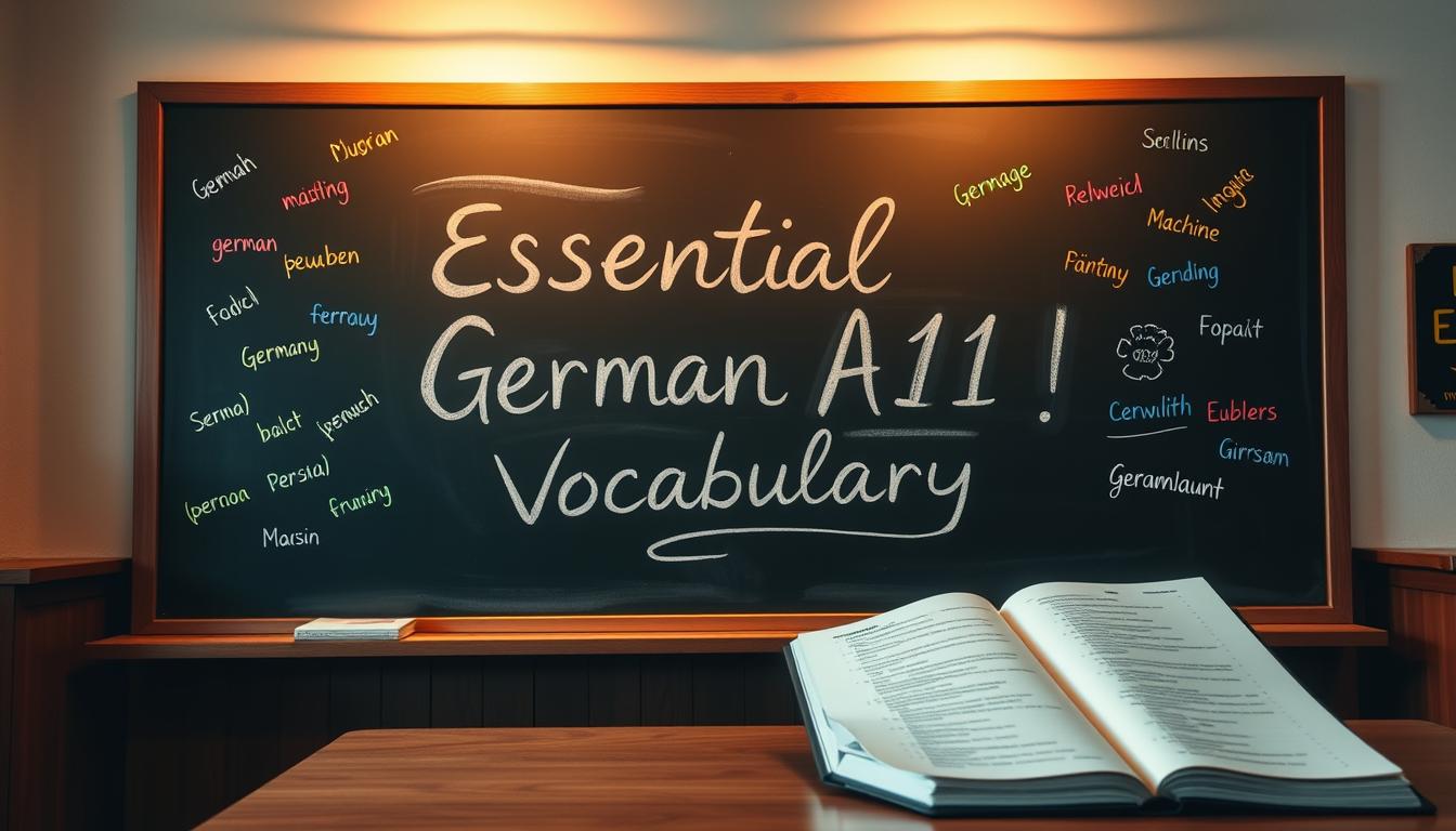 German A1 Vocabulary