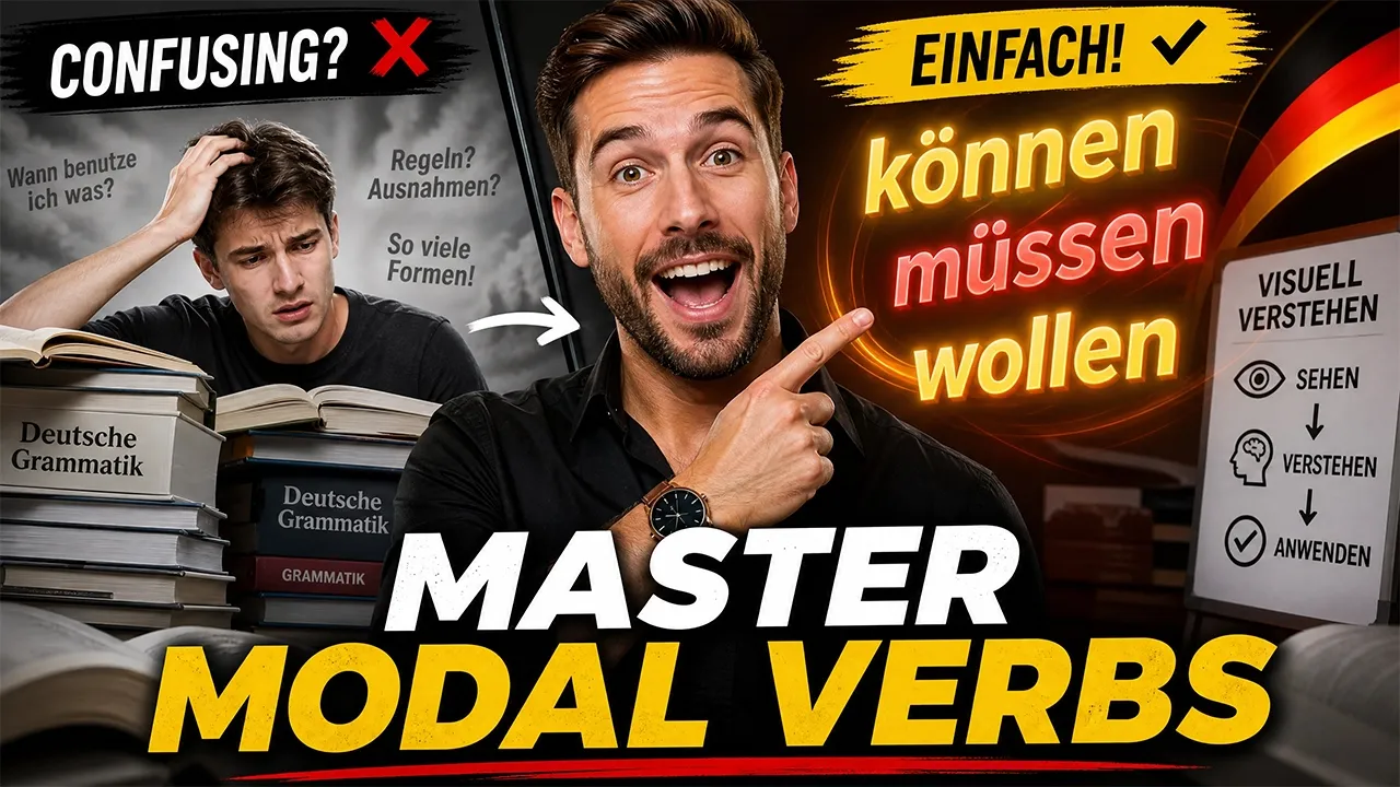 Master German Modal Verbs: A1 to B1 Guide