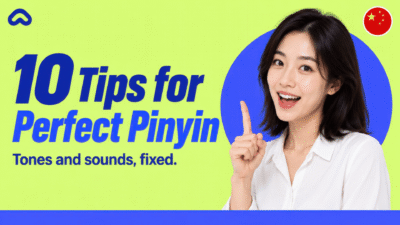 Chinese A1: master pinyin pronunciation in under an hour