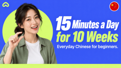 Chinese A1: everyday conversations in 10 weeks