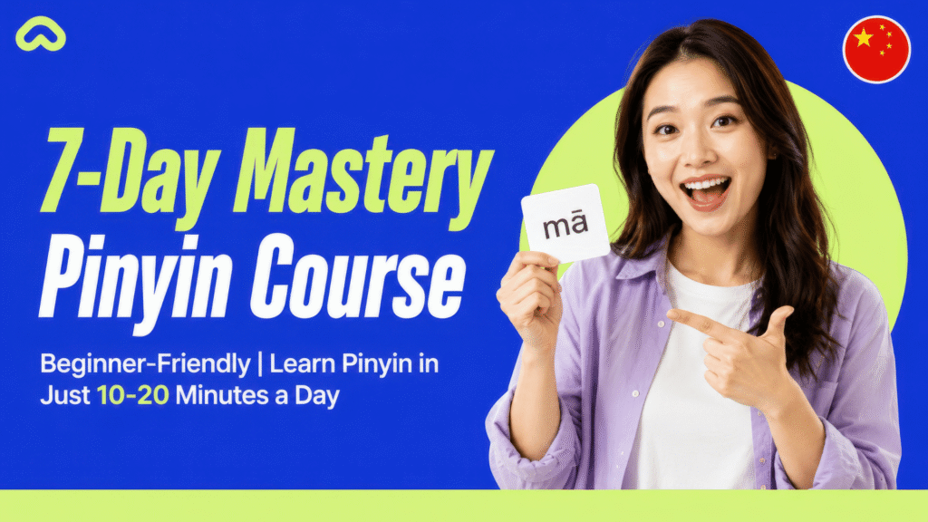Chinese A1: master pinyin in 7 days