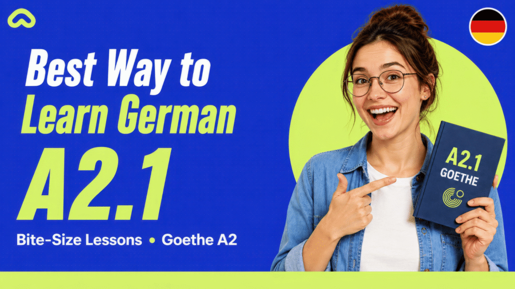 German A2: advance your German with bite-size lessons